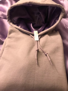 The Classic Collection: Satin Lined Hoodies Pastels: Lavender Lux